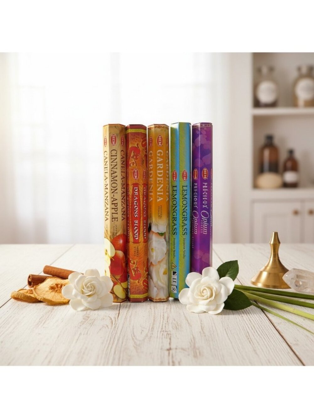 HEM Incense Variety Pack 100 Sticks Echo Morning Dove Favorite Scents